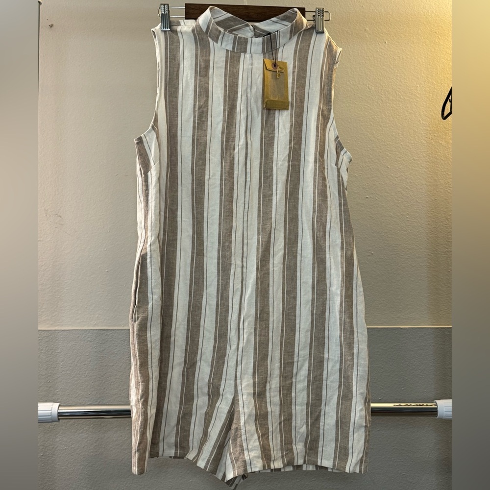 Knot Sisters Sleeveless Shorts Romper